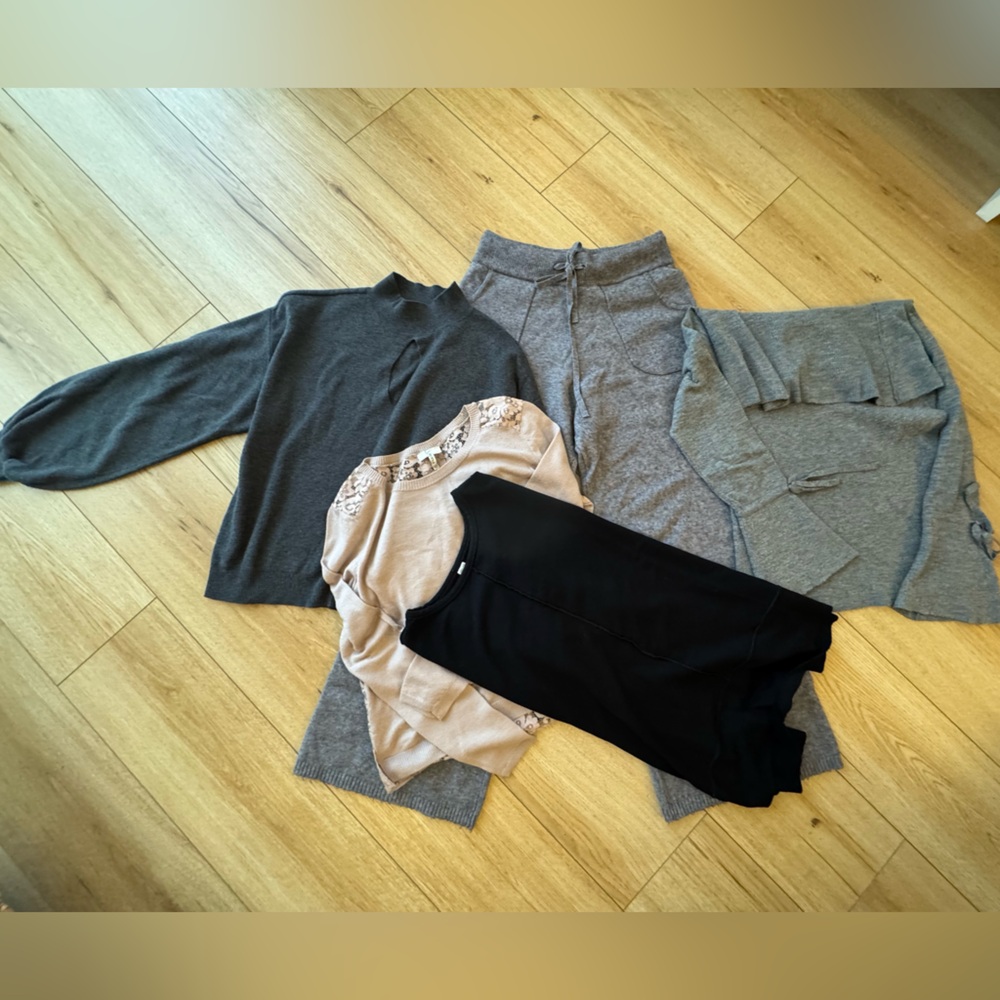 Clearance LOT Sweaters and pant (name brands)